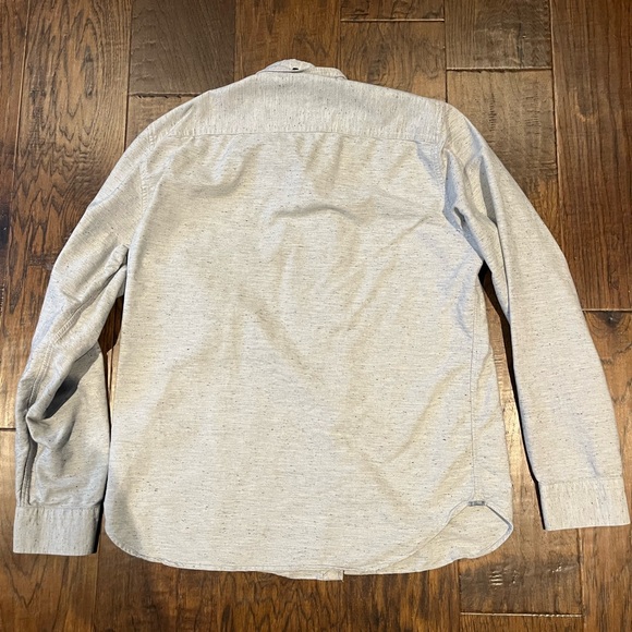 Gap XL Slim Fit Grey Modern Oxford - Picture 4 of 4